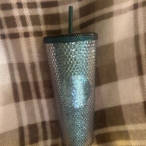 Starbucks Glittery Blue Cold Cup